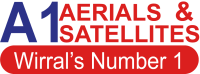 A1 Aerials Wirral Logo